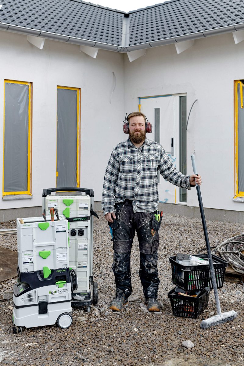 Man with Festool